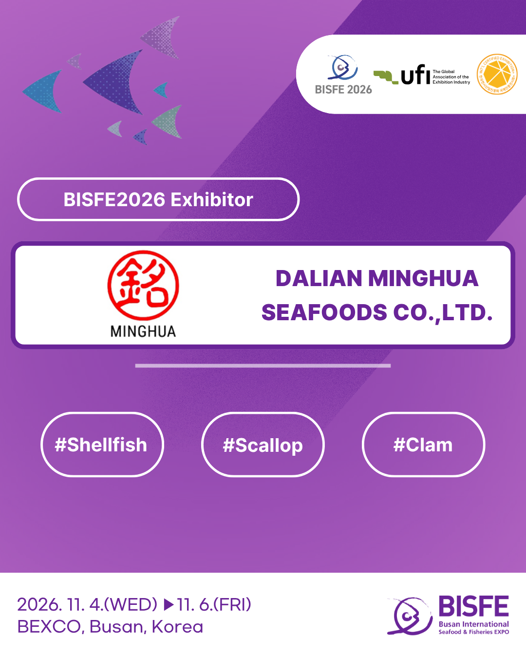 DALIAN MINGHUA SEAFOODS CO.,LTD.