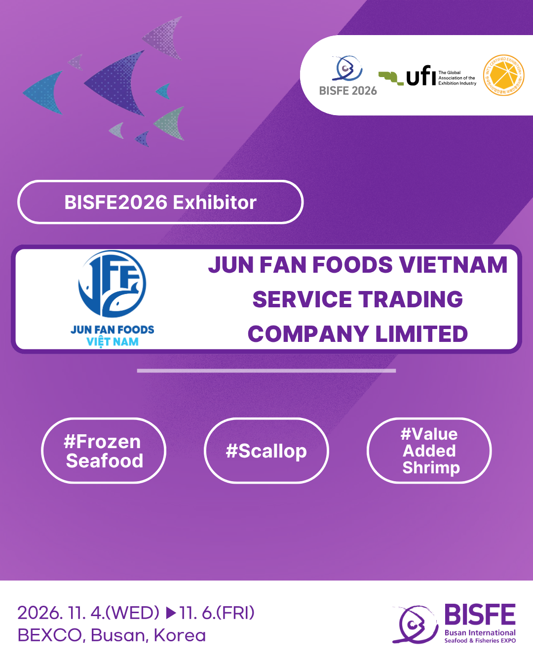 JUN FAN FOODS VIETNAM SERVICE TRADING COMPANY LIMITED