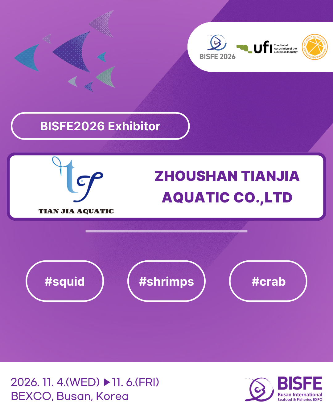 ZHOUSHAN TIANJIA AQUATIC CO.,LTD